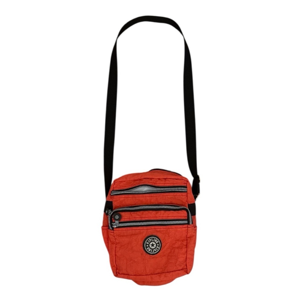 Kipling Orange Crossbody Purse with Flaws - Picture 1 of 5